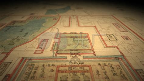 清朝北京城平面图图片 清朝北京城平面图图片