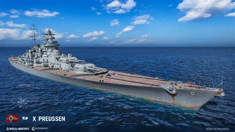 超测，0.10.10版本，德国战列舰普鲁士和德国战列舰科技树改动 - 浩舰