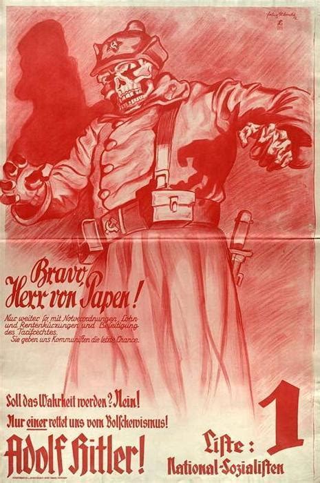 看看二战时期纳粹德国的宣传海报, 你想到了什么? (多图)！