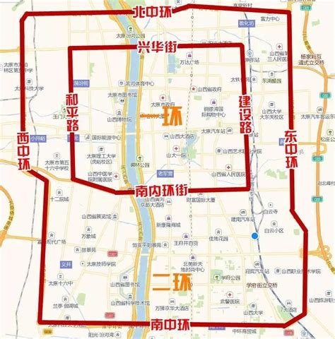 太原市交通地图 - 中国交通地图 - 地理教师网