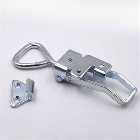 可调节螺纹搭扣锁扣 铁镀锌大型带挂锁箱扣 重型搭扣锁 ML3-015-4-阿里巴巴