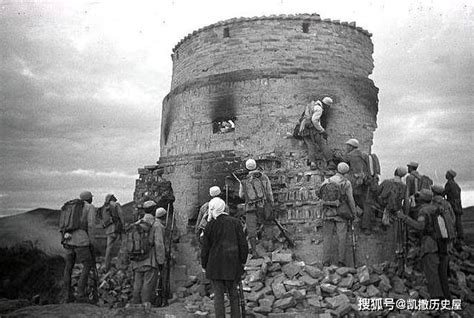 在抗日战争中，摧毁日军的碉堡，几乎是一道无解的难题|威胁|炮楼|日军_新浪新闻
