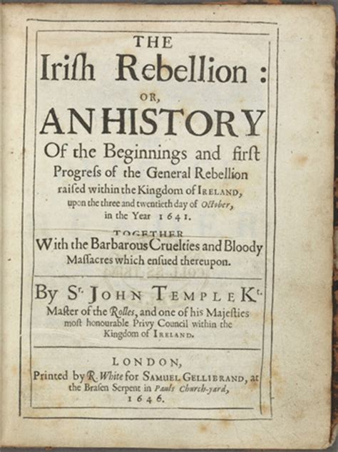Outbreak of the Irish Rebellion of 1641, The | McGill-Queen’s ...