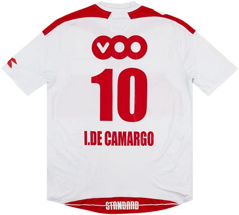 2009-10 Standard Liege Away Shirt I.De Camargo #10 - Excellent 8/10 - (M)