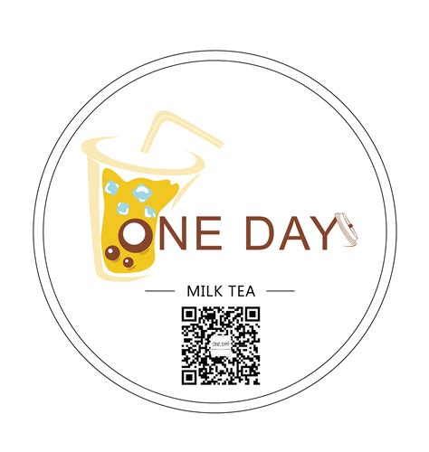 奶茶店标志|平面|Logo|钟清媚 - 原创作品 - 站酷 (ZCOOL)