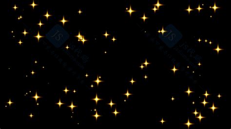 星空夜空满天繁星动态闪烁js动画背景_动画/背景_js特效_js代码
