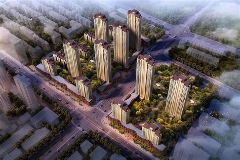 南开区二冷地块规划方案-住宅建筑-作品展示-天津市美兴建筑设计事务所