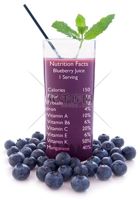 鲜榨蓝莓汁高清图片下载-正版图片501631981-摄图网