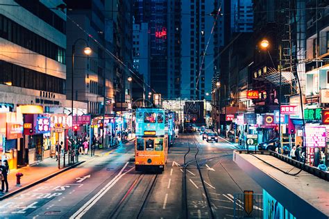 香港城市夜景：老街巷弄风景|城市夜景|老街巷|沉醉_新浪新闻
