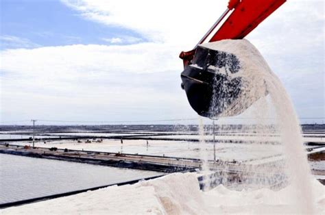 福建最大的盐田至今沿袭古老的晒盐法，过程令人震撼