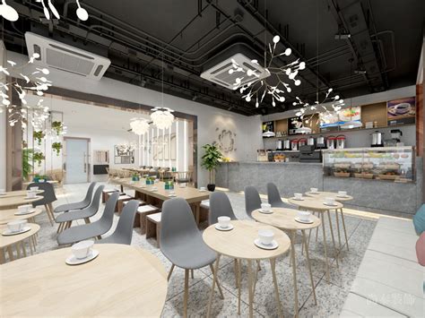 广芳园，老香港茶点，特色茶餐厅设计，门店视觉效果图_KFYUEN52-站酷ZCOOL