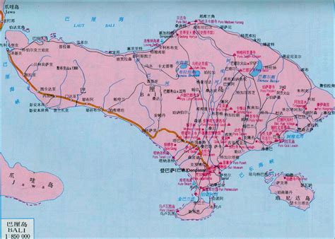 巴厘岛旅游地图|巴里岛旅游指南|成都出发至巴里岛旅游