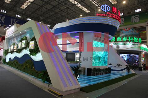 陕西科技展厅设计3D效果图_3D设计师NG男-站酷ZCOOL