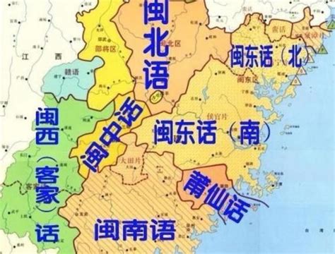 中国方言地图图片