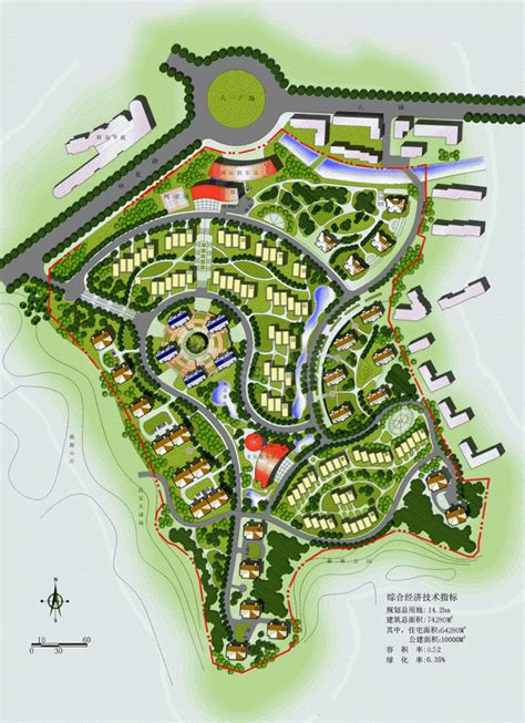 北京某住宅区用地规划设计方案（附CAD建筑图纸+SU单体模型）[原创]