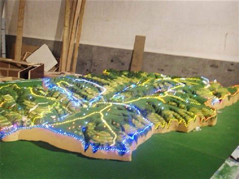 地形模型-地形模型-济南嘉诚模型设计制作有限公司