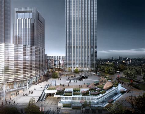 南昌国际商业中心3dmax 模型下载-光辉城市