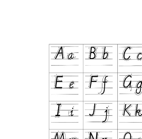 26个字母书写的规格，让孩子写一手漂亮的英语！