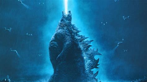《哥斯拉2：怪兽之王》曝全新海报：背鳍充满蓝色光芒，准备怒吼发大招-新闻资讯-高贝娱乐