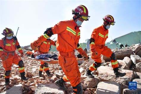 新华全媒+丨“应急使命·2022”抗震救灾演习在甘肃举行_时图_图片频道_云南网