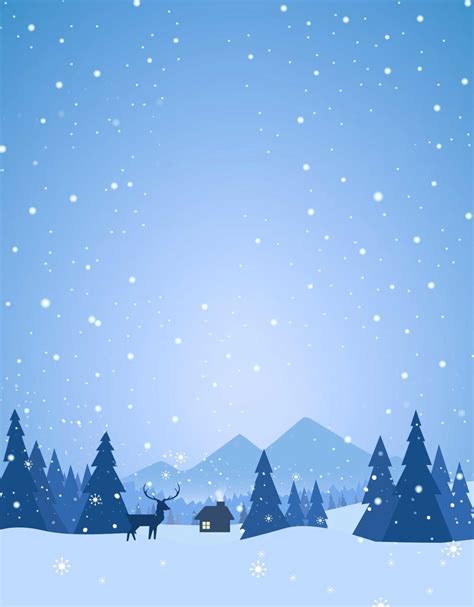 冬天冬季节气大雪广告背景图片-素材0mVUUPPVq-新图网