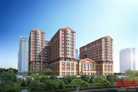 围挡后面丨长沙河西首个三甲妇幼医院住院楼封顶！预计2025年建成投用 - 直播湖南 - 湖南在线 - 华声在线