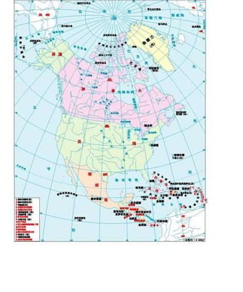 北美洲国土面积最大和最小的国家：加拿大与圣基茨和尼维斯