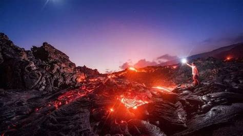 火山喷发有多恐怖？实拍夏威夷群岛的火山爆发情景_凤凰网视频_凤凰网