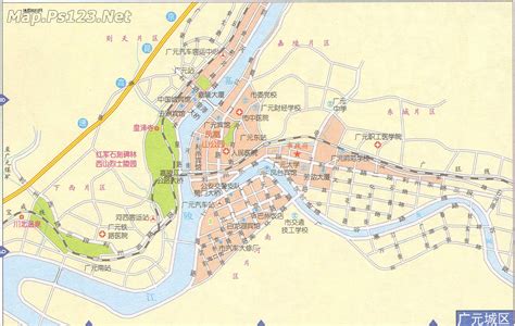 广元市地图,广元地图全图,广元市卫星地图高清版 - 地理教师网