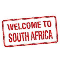 Welcome to South Africa Royalty Free Vector Image