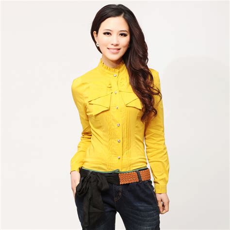 淡黄色衬衫女设计感小众法式长袖上衣衬衣叠穿外套春季新款防晒衣 - 17网