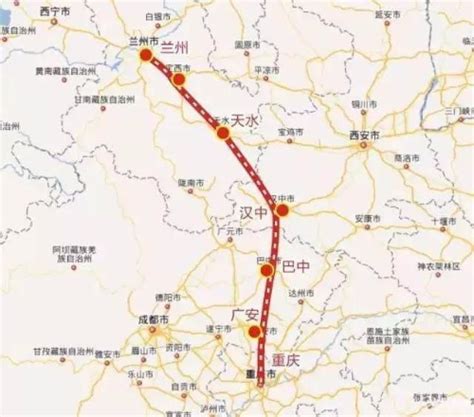 重庆发布“2018-2022重庆六大高铁规划”兰渝高铁还用的汉巴渝的图片-巴中论坛-麻辣社区