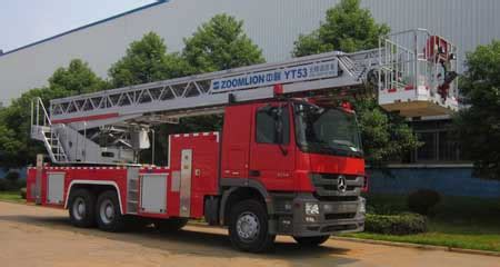 ZLF5300JXFYT60 中联牌云梯消防车价格|公告|参数|图片-王力汽车网