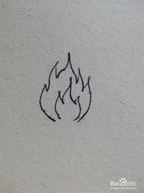 画一个简单的火,如何画最简单的火,火怎样画非常简单的画_大山谷图库