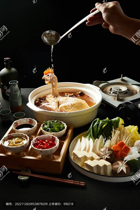 清远鸡火锅,中国菜系,食品餐饮,摄影素材,汇图网www.huitu.com