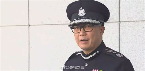 香港新警务处处长称将尽快恢复社会秩序