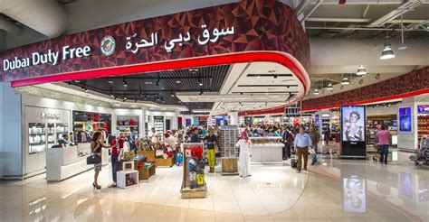 迪拜机场的免税店-