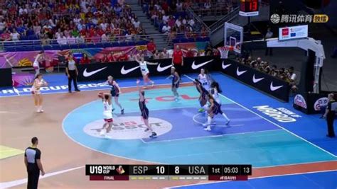 《FIBA》【回放】西班牙vs美国第2节英文解说回放_高清1080P在线观看平台_腾讯视频