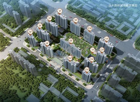 汤阴香江城市花园五期鸟瞰图 - 安阳信息网 房产频道