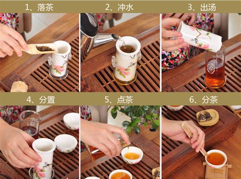 泡茶的5大步骤图片,正确的泡茶图片,泡茶流图(第2页)_大山谷图库