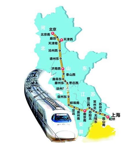 【京沪高铁二线走京沪高速东面还是西面？| 我们先了解一下京沪高速】_傻大方