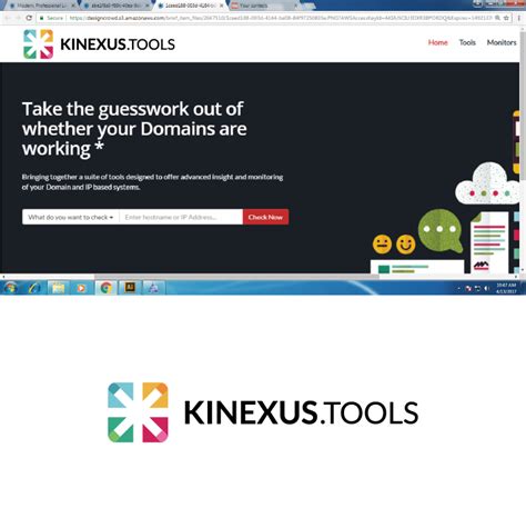 Modern, Professional, Internet Logo Design for Kinexus.Tools (optional ...