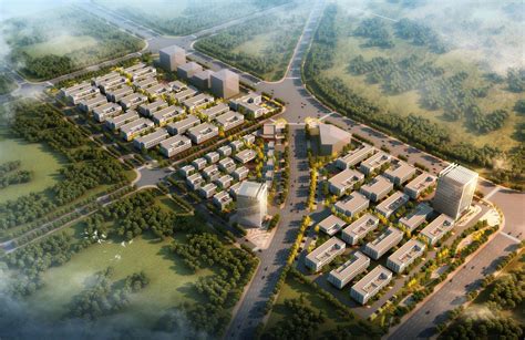 潍坊滨海科技创新区商业街及周边设计 - 专业景观绿化规划设计