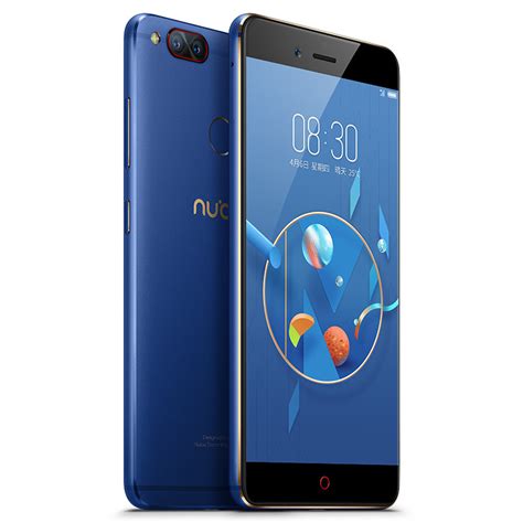 努比亚Z17mini 极光蓝 全网通手机-聚超值