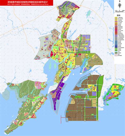 防城港城市控制性详细规划2022.3更新|防城港规划图|防城港控规图|防城港最新规划|防城港城市规划 - 广西城市全景|全景和虚拟现实