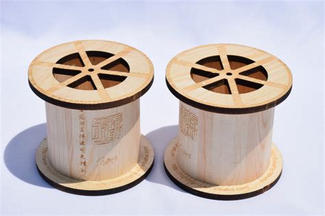 定制小木桶木头笔筒底座各种木质工艺品摆件木头加工定做木工艺品-阿里巴巴