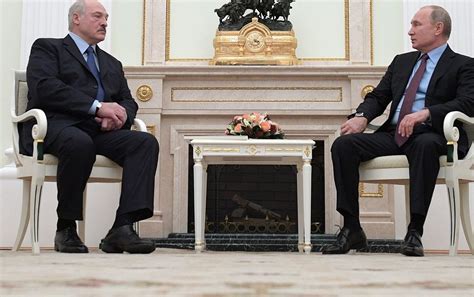 普京与卢卡申科开始单独会晤 - 2020年2月7日, 俄罗斯卫星通讯社