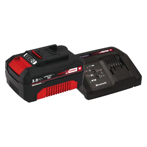 Einhell® 4512081 - 18-Volt Power X-Change 3.0-Ah Battery Starter Kit ...