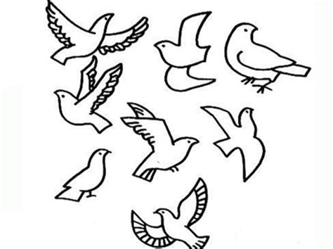 【和平鸽简笔画】鸽子简笔画_和平鸽的画法_太平洋亲子网
