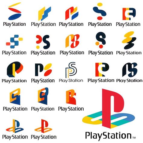 PlayStation的Logo诞生前的演变史！_二柄APP